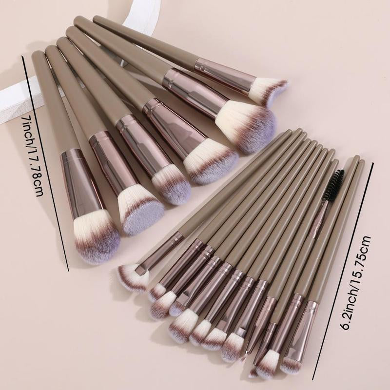 Makeup Brush Set, 18Pcs Versatile Soft Makeup Brushes with Soft Bristles & Comfortable Grip for Beginners, Brush Makeup Set, Makeup Accessories, Makeup Set, Makeup Brushes Sets, Valentine'S Day Gift