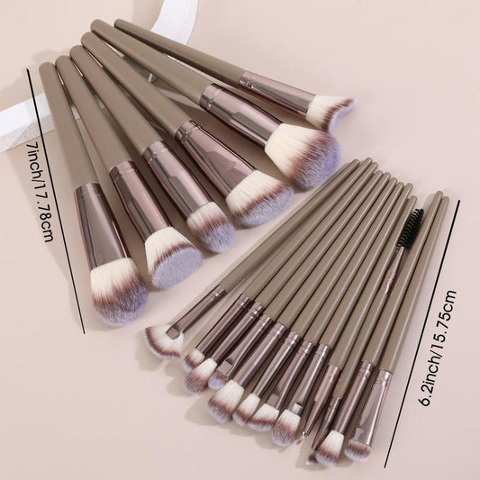 Makeup Brush Set, 18Pcs Versatile Soft Makeup Brushes with Soft Bristles & Comfortable Grip for Beginners, Brush Makeup Set, Makeup Accessories, Makeup Set, Makeup Brushes Sets, Valentine'S Day Gift